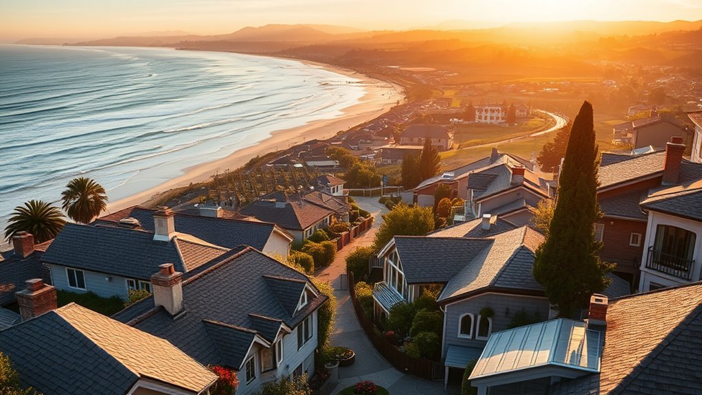 artistic village oceanfront views