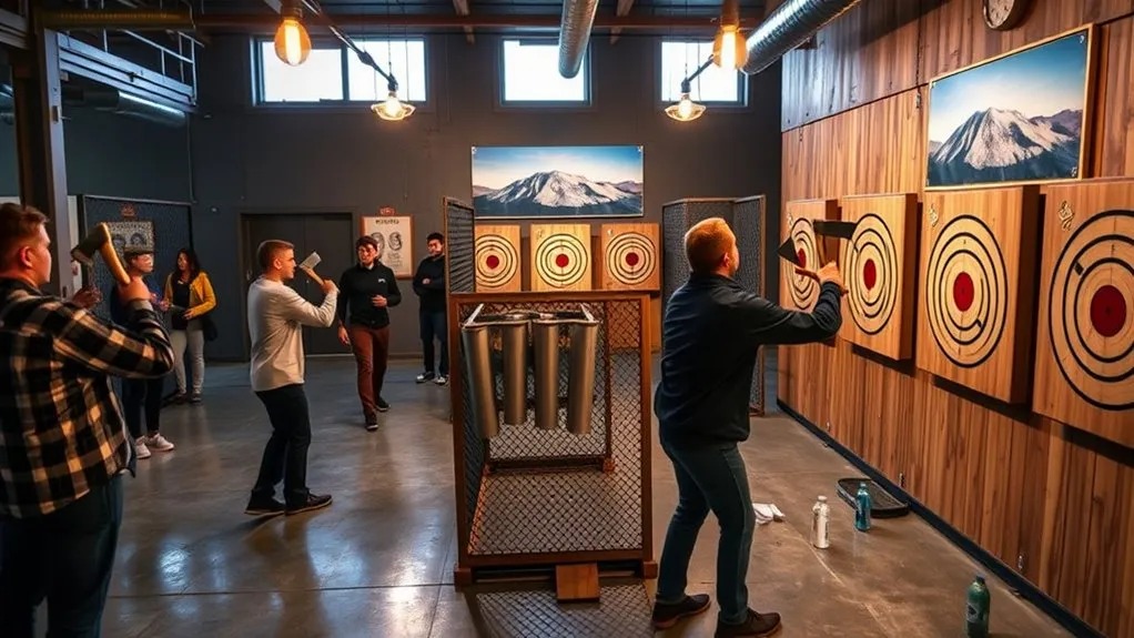 Indoor Things to Do in San Luis Obispo, California: Beat the Heat or Rain axe throwing for everyone