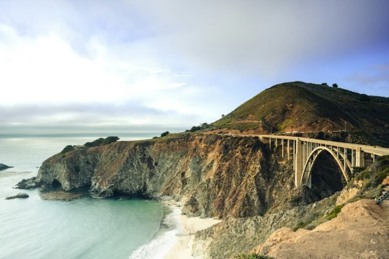 Best Places To Visit In California Bixby Creek Bridge on the Big Sur coast, California