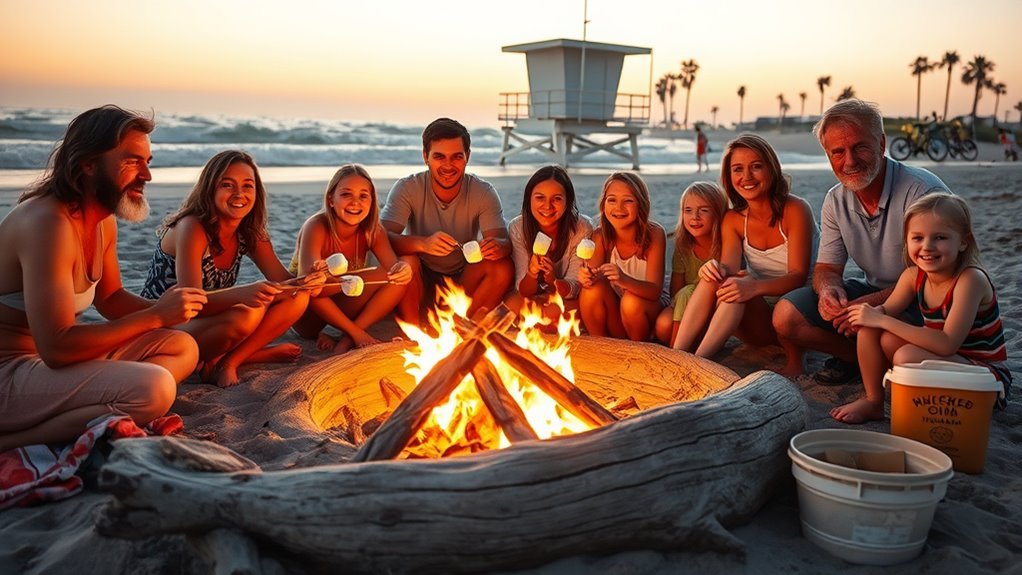 bonfires s mores family fun