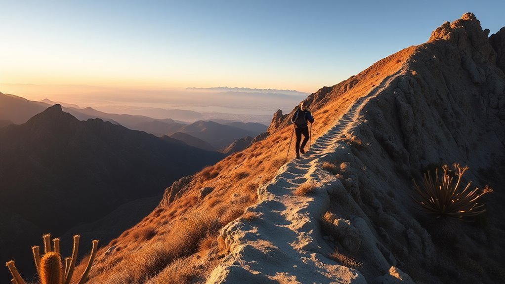 challenging climbs and summits