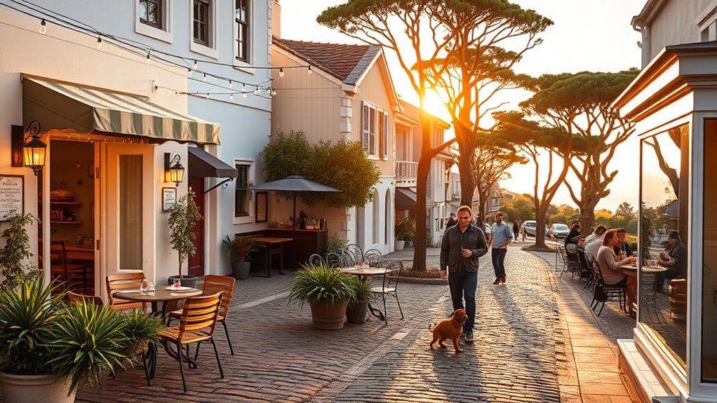 Carmel-by-the-sea Travel Guide: Top Attractions, Itineraries & Tips Carmel café table with pastries, coffee, and coastal dining dishes