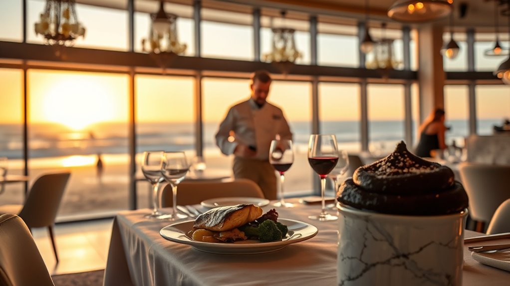 coastal fine dining experiences