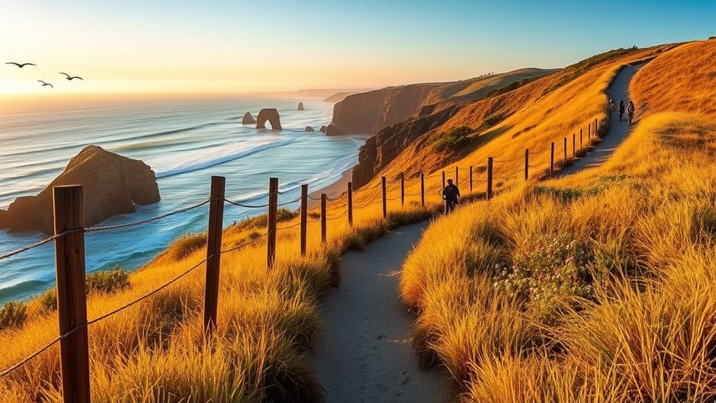 coastal trails and history