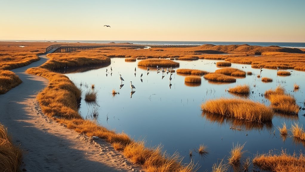coastal views and wildlife
