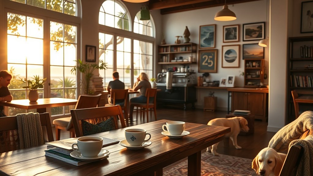 cozy caf s and bookstores