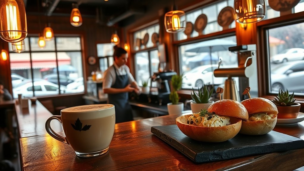 cozy coastal dining experiences