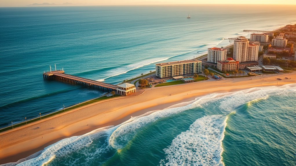 diverse beachfront accommodations available