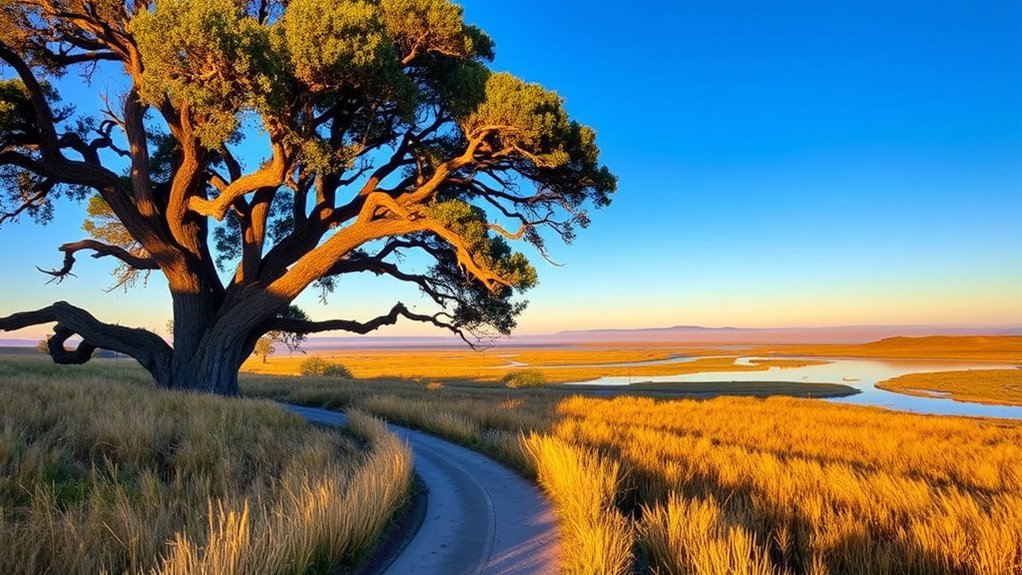 Easy five-mile wildlife loop trail at Elkhorn Slough Reserve in Moss Landing