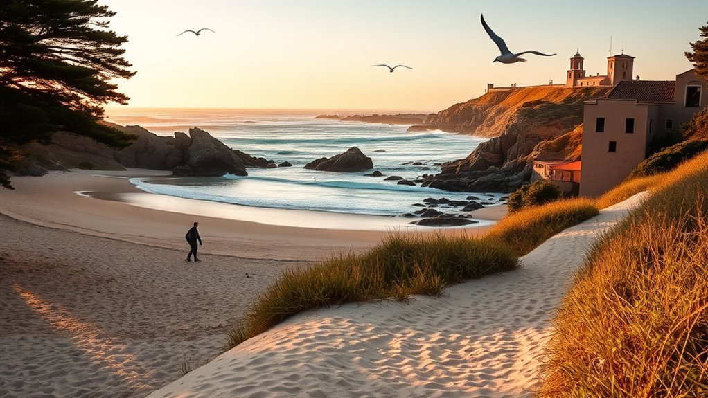Carmel-by-the-sea Travel Guide: Top Attractions, Itineraries & Tips Carmel coastline with beach, cypress trees, and rocky headlands