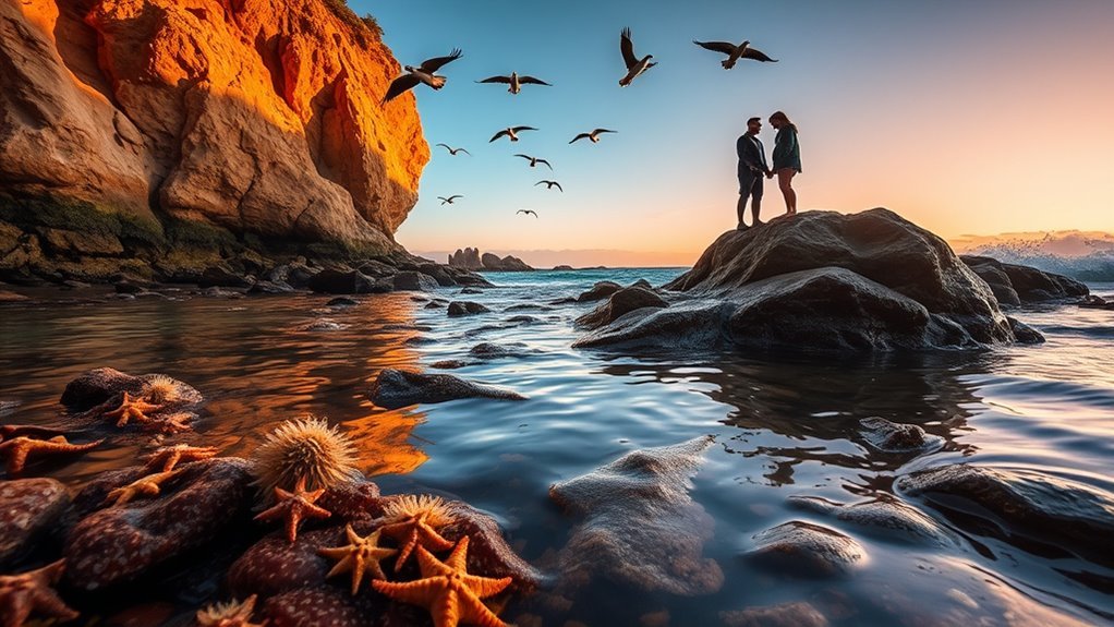 explore tide pools responsibly