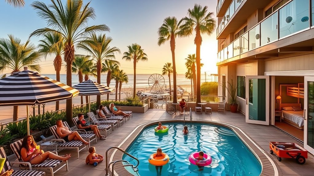 family friendly accommodations santa monica
