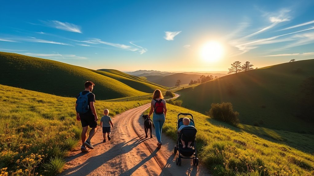 family friendly hiking trails