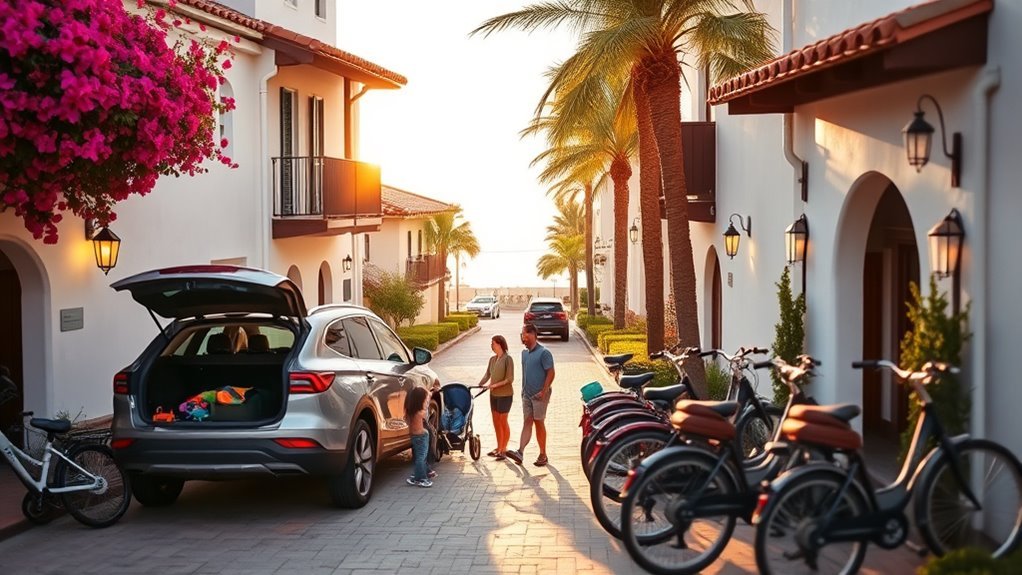 Parents planning a family-friendly Santa Barbara stay and transportation