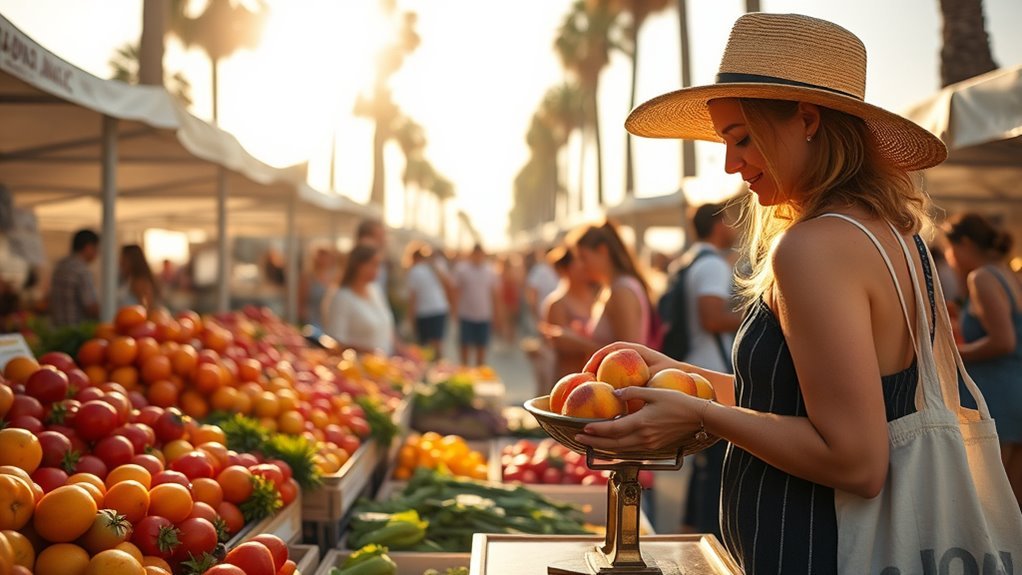 farmers market with live music
