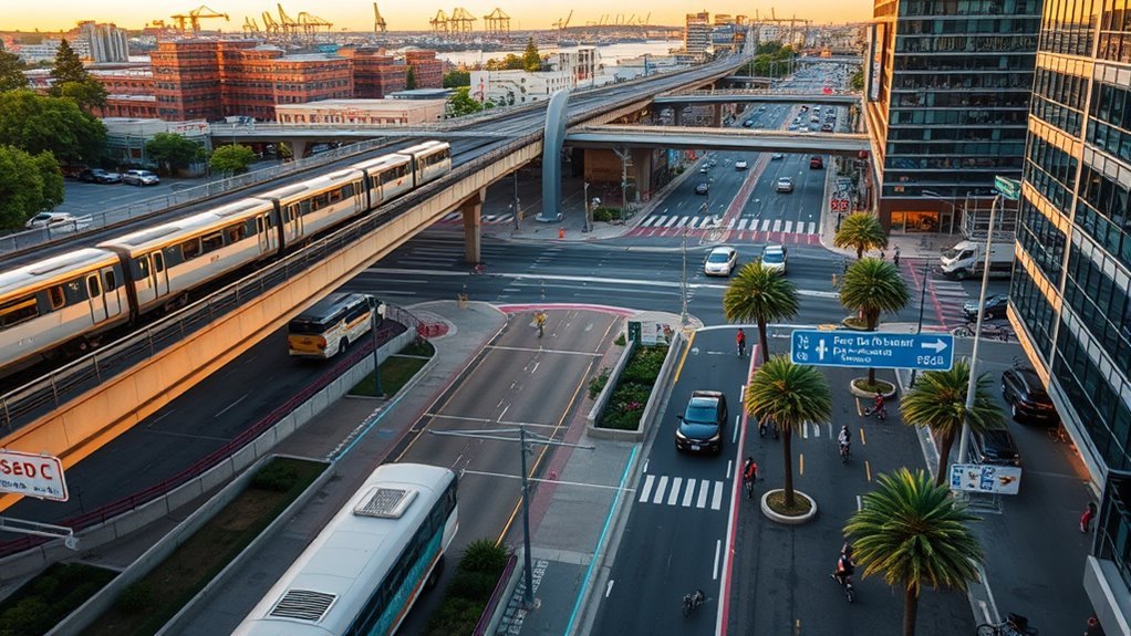 flexible transit and parking