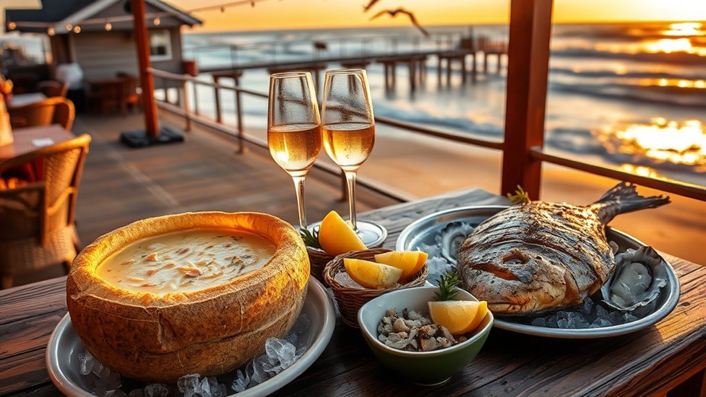 fresh fish clam chowder