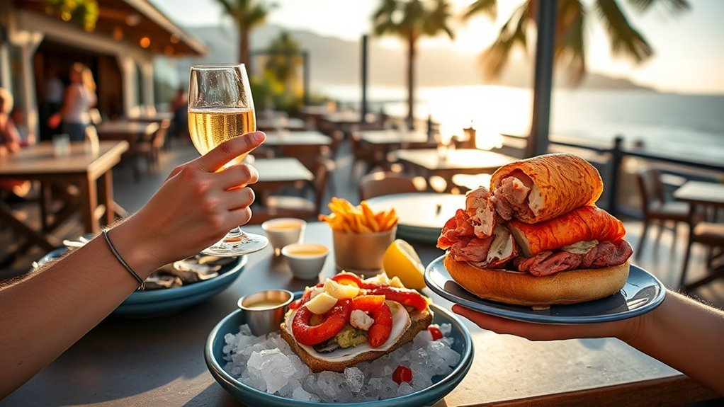 Best Restaurants in Malibu, California: Where to Eat Now fresh oysters and lobster