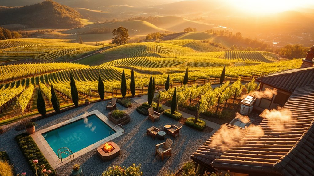 Harvest season energy versus quiet off-season in Sonoma wine country