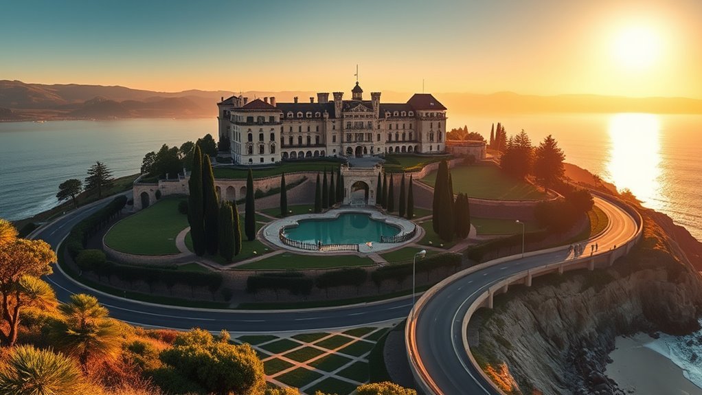 hearst castle and elephant seals