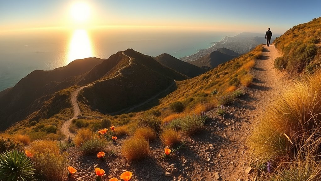 hiking trails around santa monica