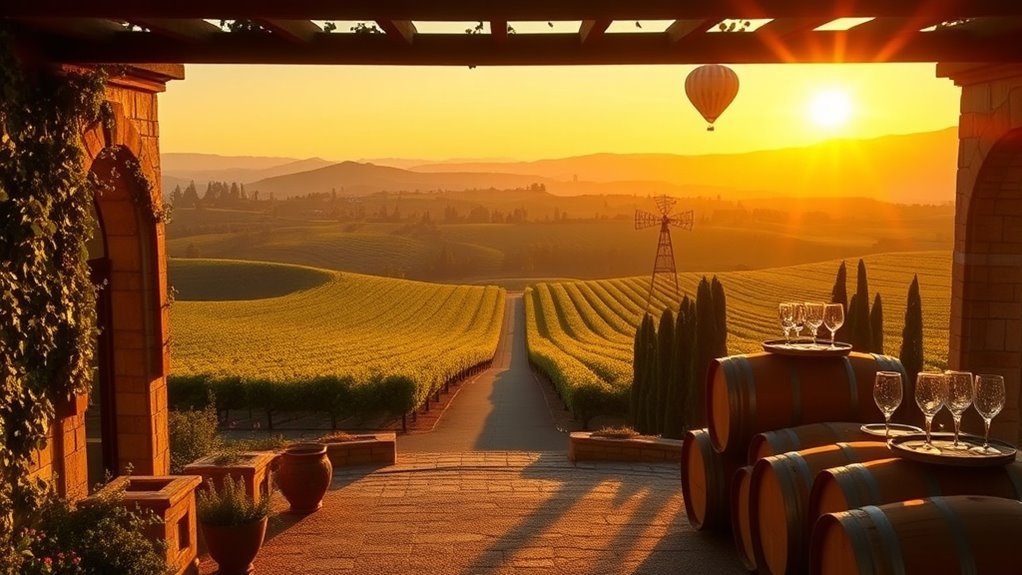 historic estates and family run wineries