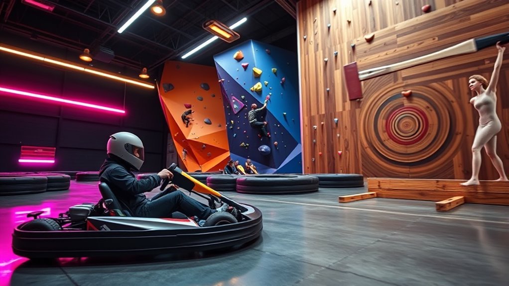 indoor adrenaline adventure activities