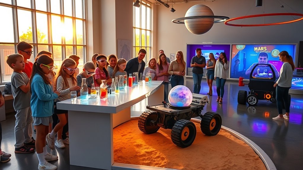 interactive hands on learning experiences