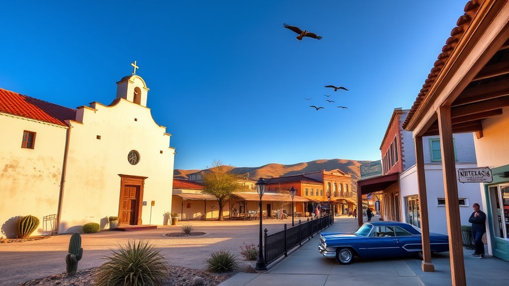 Best Day Trips From Monterey: Easy One-Day Adventures Historic adobe buildings and plaza in San Juan Bautista, California