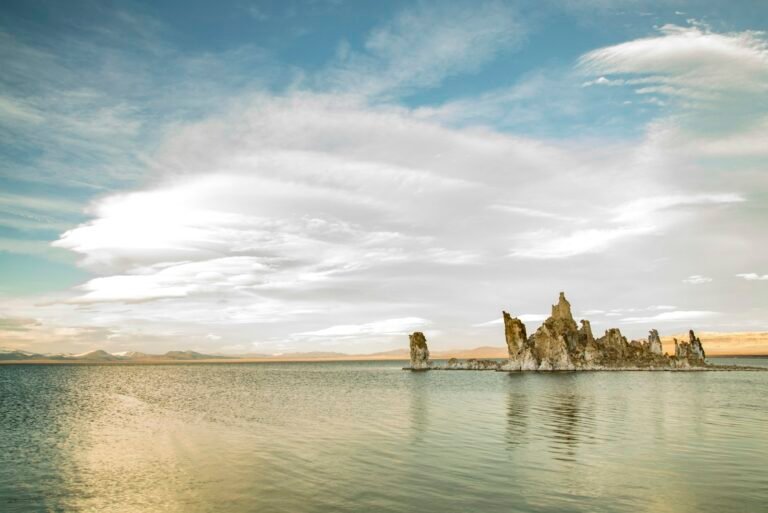 Off The Beaten Path California Tufa towers on Mono Lake in eastern California