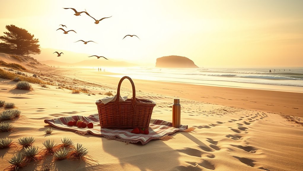 Free Things To Do In Monterey monterey beach picnic delight