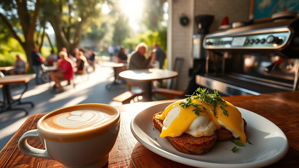 neighborhood brunch coffee spots