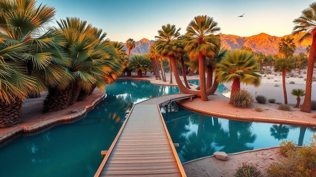 oasis trail with wildlife