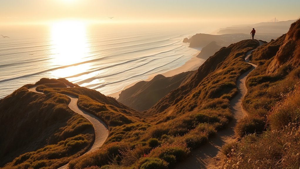 ocean view hiking trails