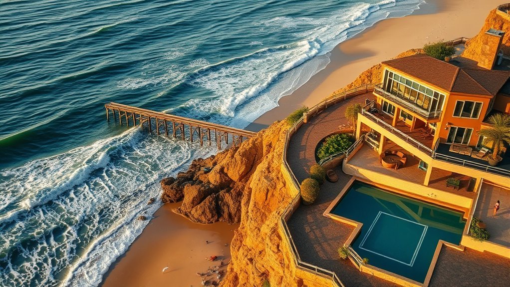 oceanfront views and access