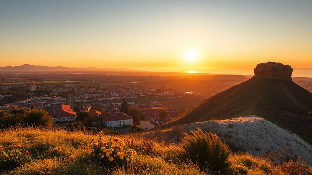 quiet sunset views await