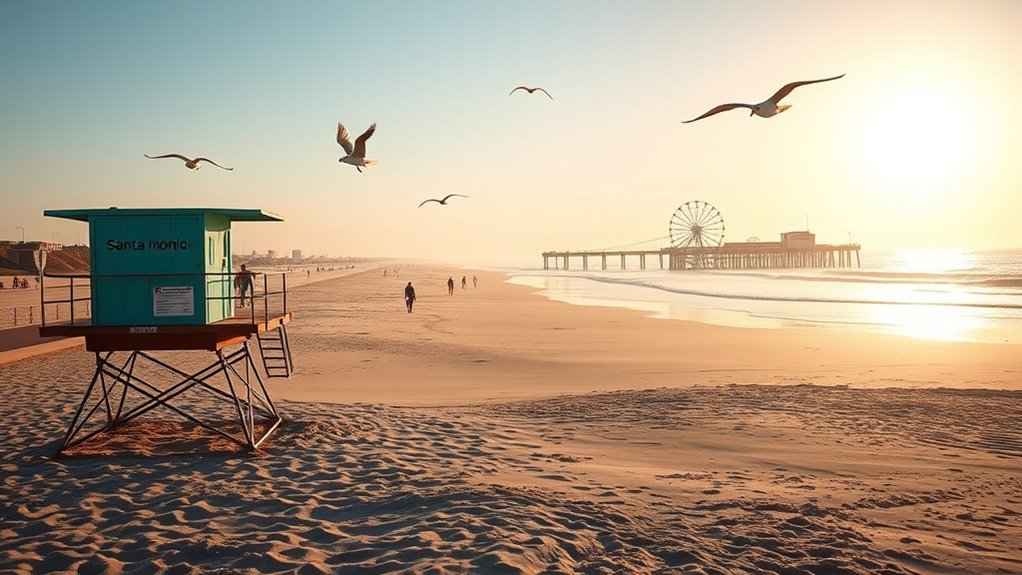 relax on sandy beach