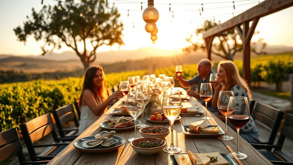 savor local wines and cuisine