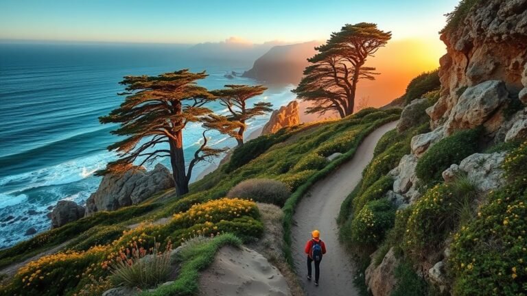 scenic hiking trails monterey