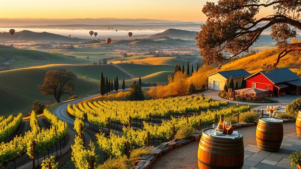 sonoma attractions and itineraries