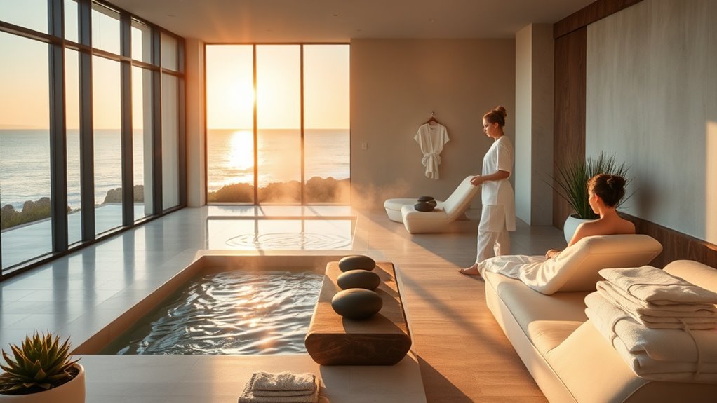 spa day ocean retreat