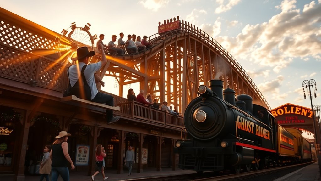 thrilling rides and events