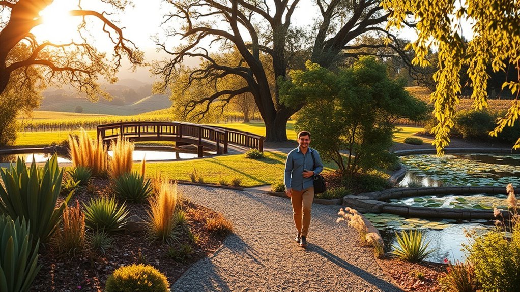 tranquil nature walk experience