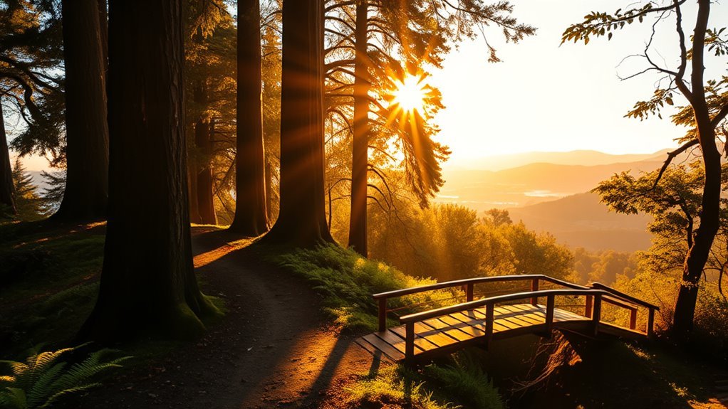 urban forest with history