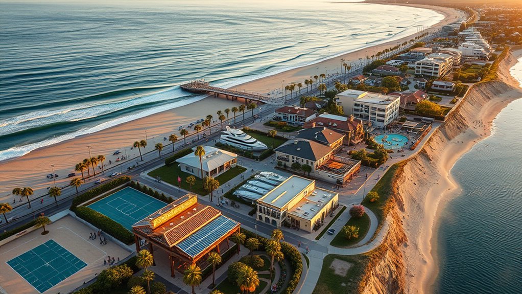 water activities and dining