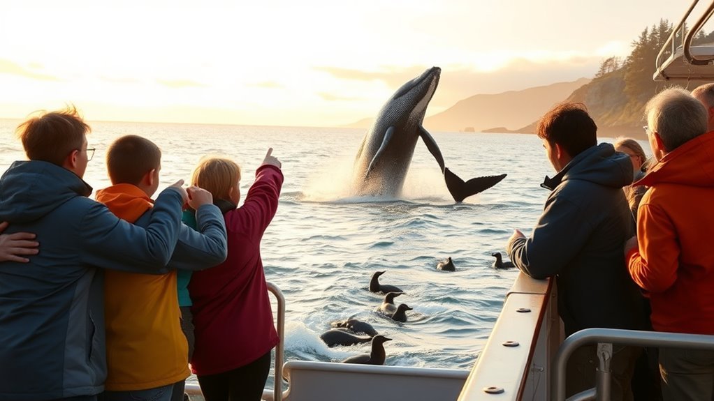 whale watching peak seasons