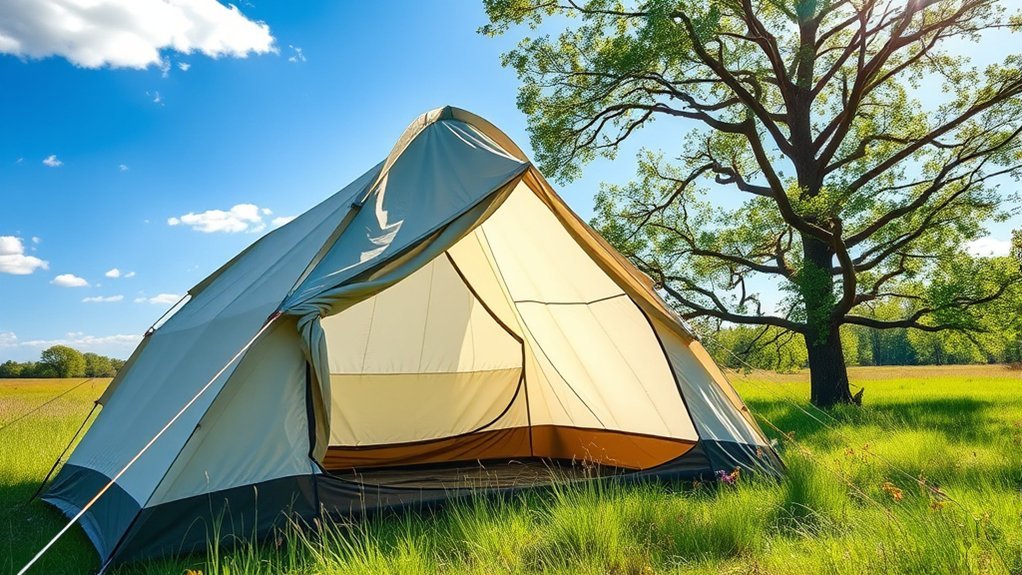 airing out tent prevents mildew