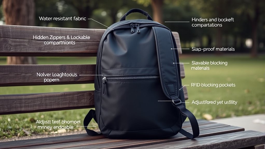 Anti Theft Backpack Tips: Practical Advice anti theft backpack features highlighted