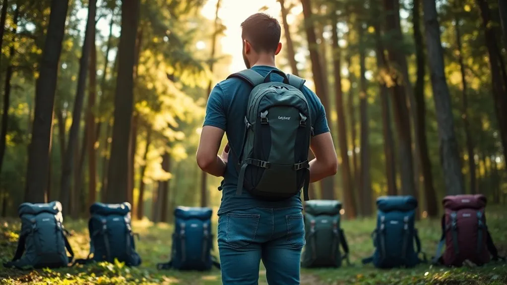 Backpack Sizing for Tall People: Quick Guide & Helpful Tips Backpack capacity comparison in liters for day trips, travel, and multiday hiking
