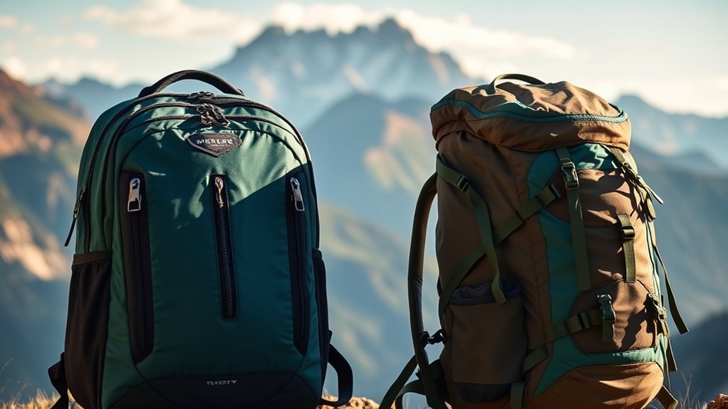 backpack capacity for activities